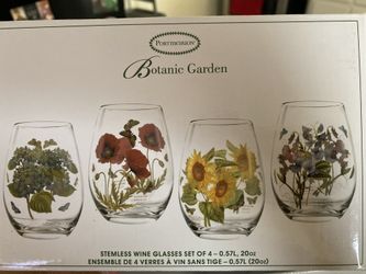 Stemless wine glasses
