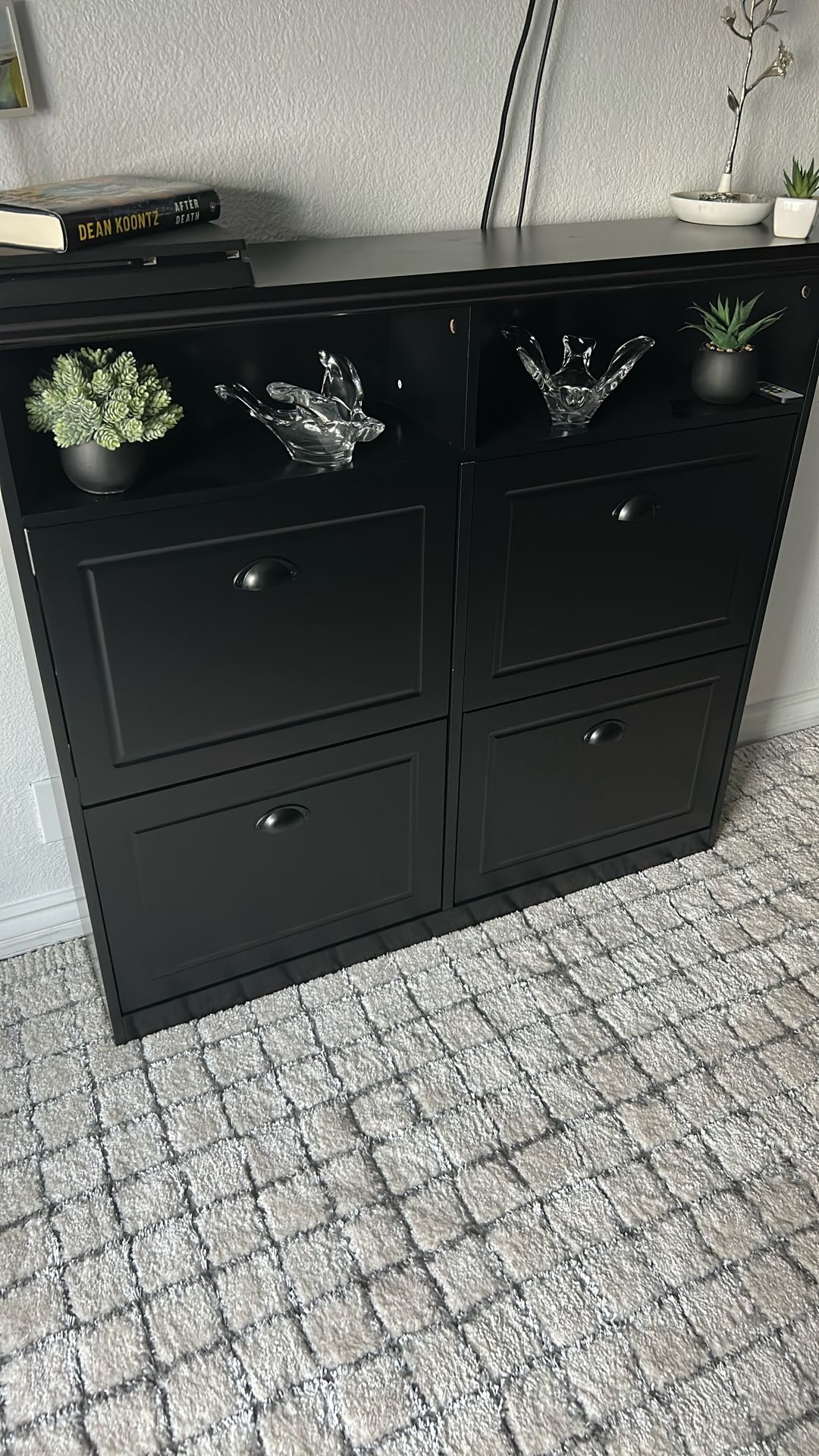 Shoe Cabinet With Four Flips-still In Box