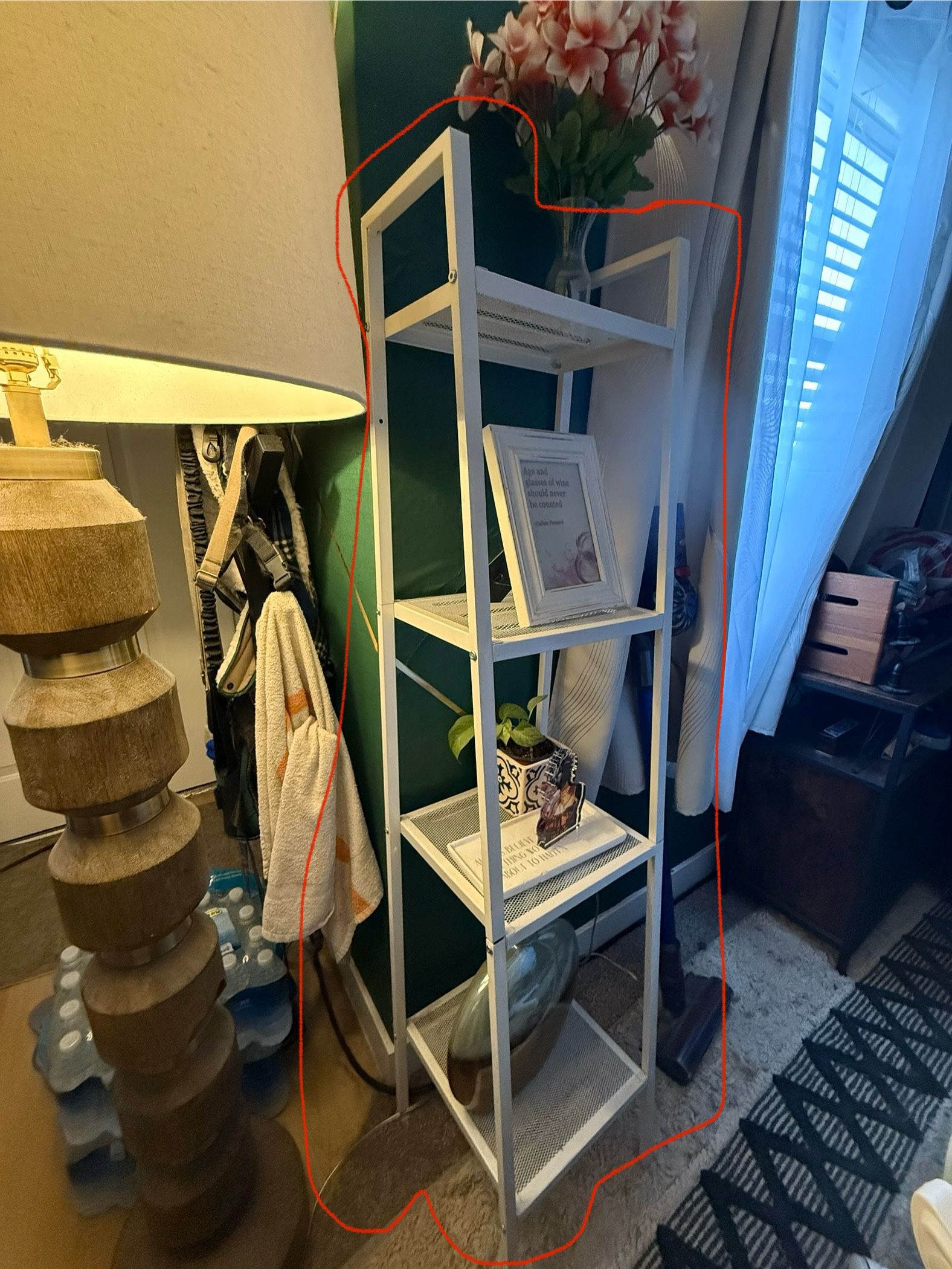 2 Ladder Shelves