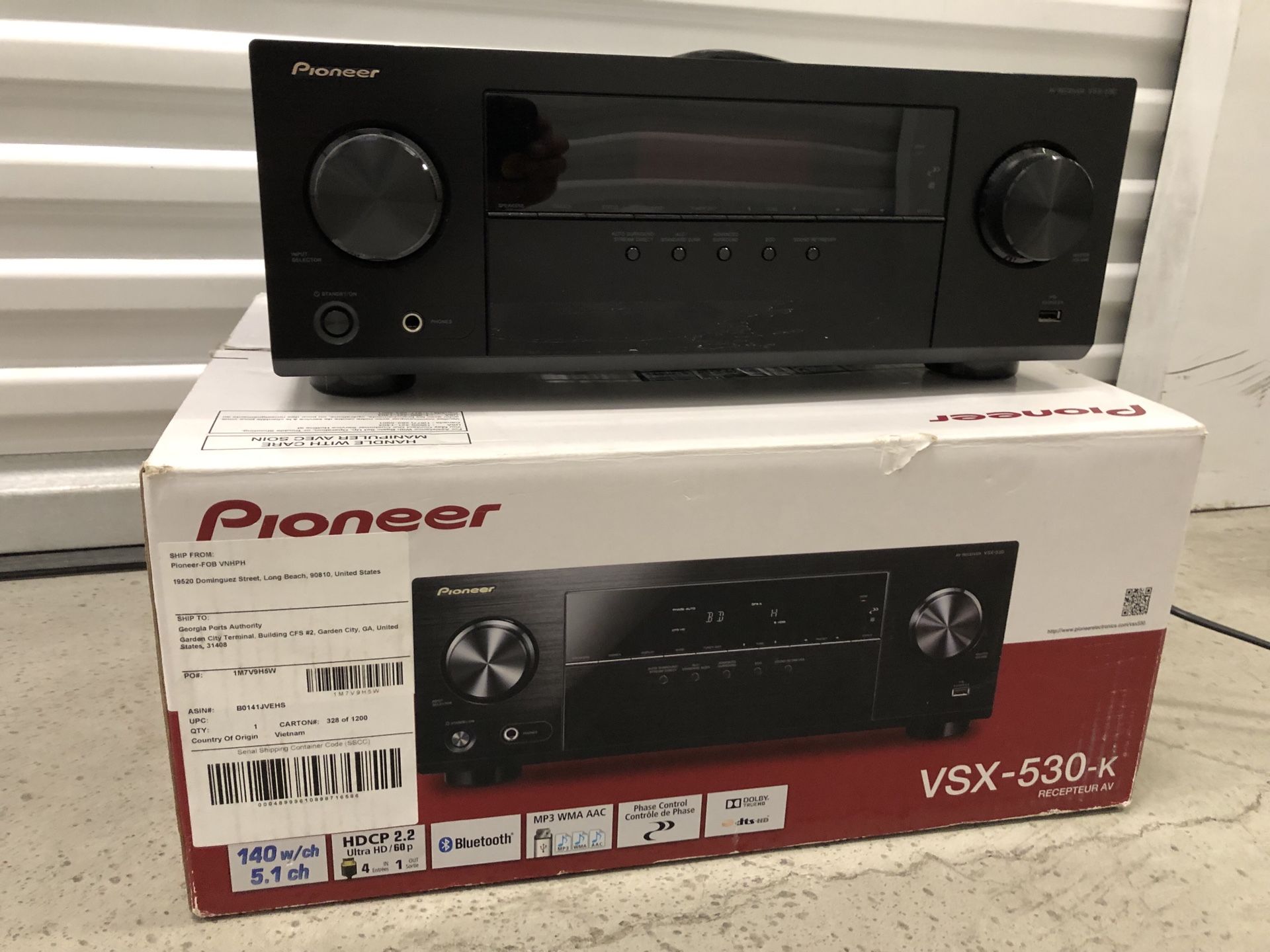 Pioneer 5.1 receiver