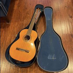Vintage Sears, Roebuck And Co. Classical Guitar - Made In Japan