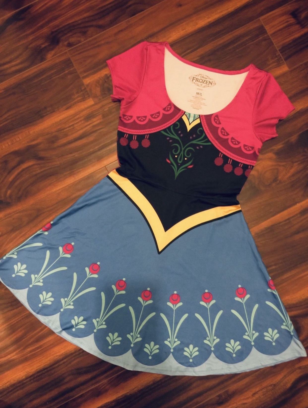 Disney Frozen Anna Womens Dress Size Small ❄️⛄️💙 • FIRM ON PRICE •