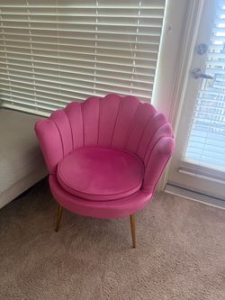 Pink Accent Chair