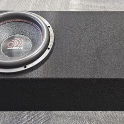 Brand New 12" Massive Subwoofer,  In Ported Box.