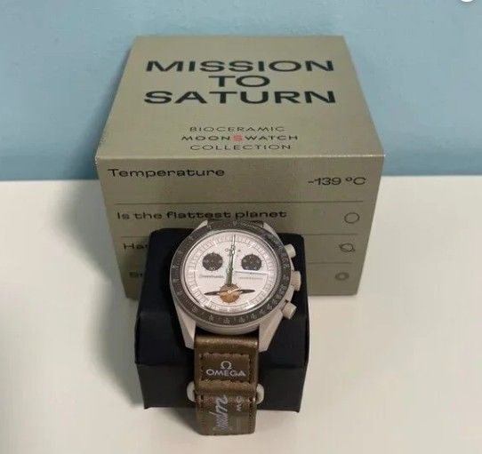 Swatch x Omega MoonSwatch Mission to Saturn | Bioceramic