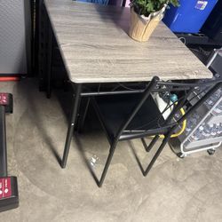 Two Chairs One Table Looks New Not Used