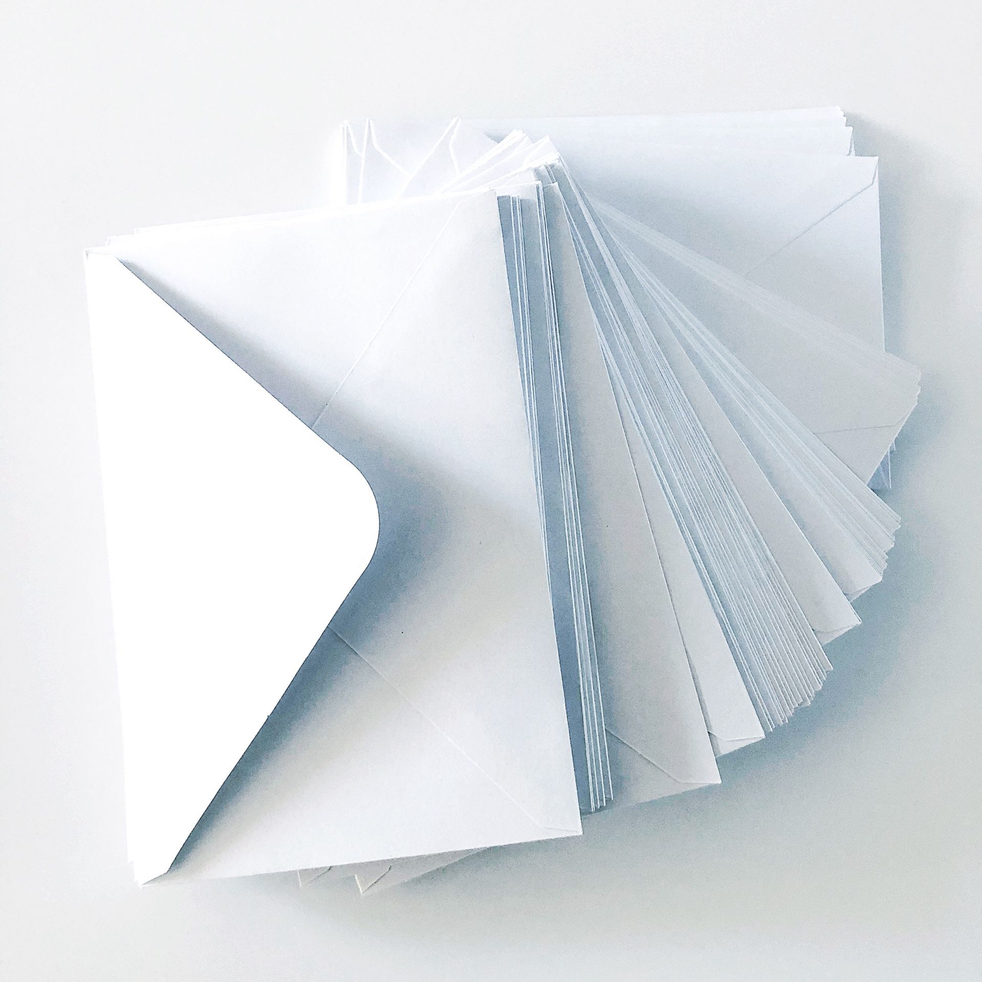 80 White Envelopes Size A4 (4.25” x 6.25”) NEW Weddinng Invitations Invites Party Planning 