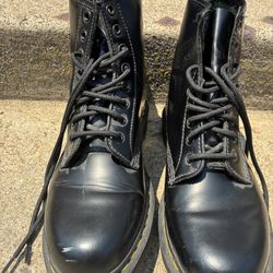 Barely Worn Doc martens and Chunky Heels