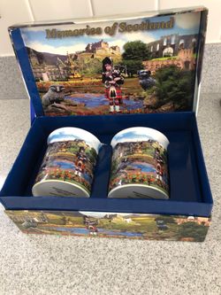 Memories of Scotland Mug Set