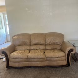 Italian Leather Furniture Set