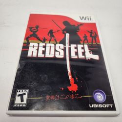 Red Steel, Nintendo Wii Video Game, COMPLETE