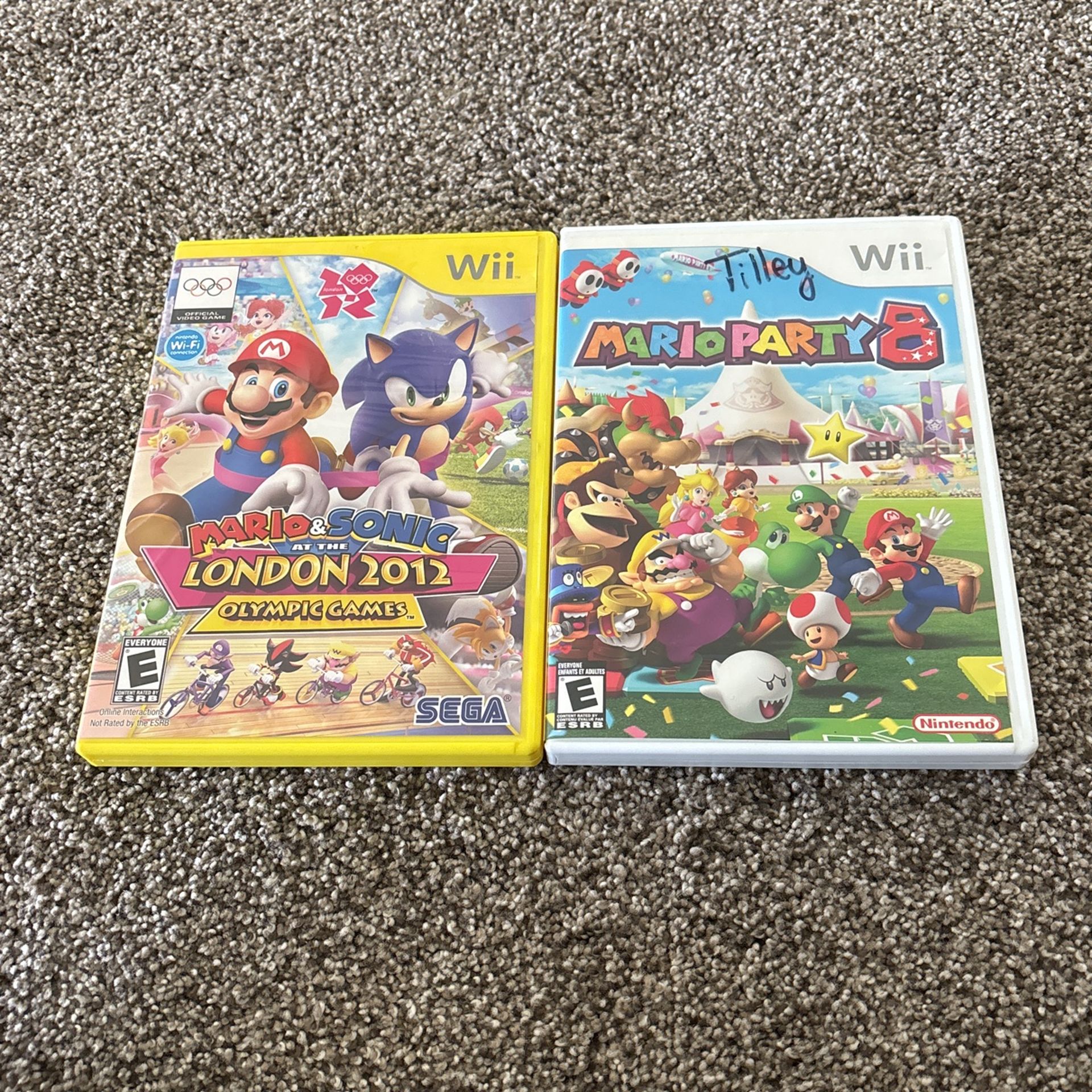 Mario Party 8,Mario and Sonic London 2012 London Olympic Games