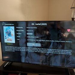 55" TCL Roku TV. 4 Months Old Works Great 