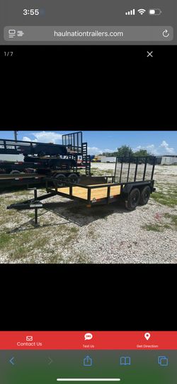 New 6×12 WORLDWIDE TRAILER Utility Trailer