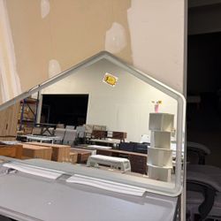 New 52* 28 inch LED Bathroom Vanity Mirror Wall Mounted Adjustable White/Warm/Natural Lights