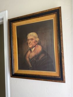 Thomas Jefferson Wall Portrait