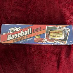 1993 Topps Baseball Complete Set