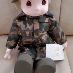 Precious Moments Soldier Doll