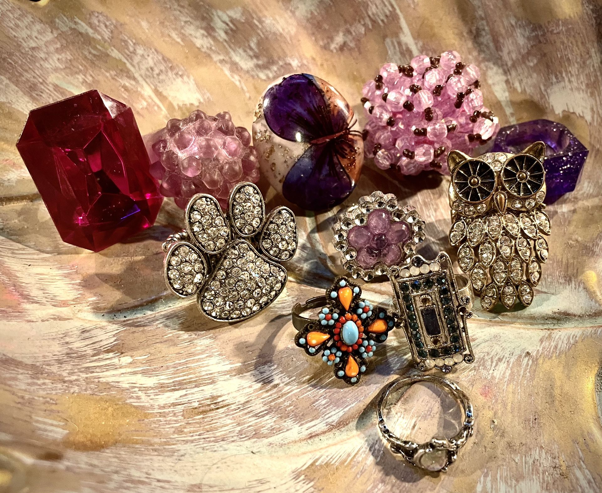 Funky Rings $2 Each 