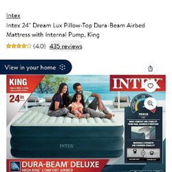 Intex 24 Inch King Air Mattress 