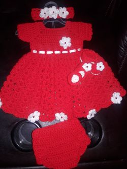 Crochet Baby dress