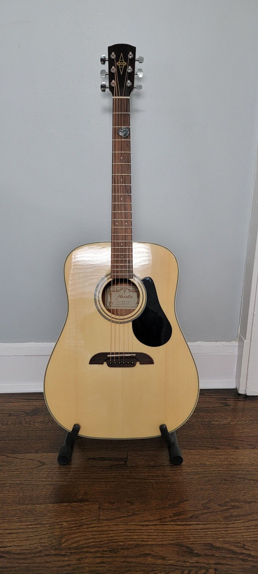 Alvarez Acoustic Guitar with Stand
