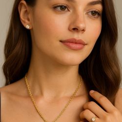 Vivienne Westwood Necklace, Ring, and Earrings Set