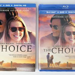 The Choice [Blu-ray + DVD] Nicholas Sparks *NEW/SEALED*