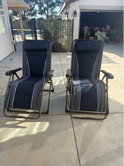 Camping lounge chairs