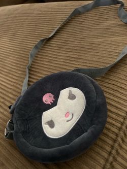 Sanrio Kuromi plush pouch
