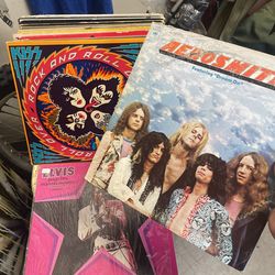 Vintage Aerosmith Vinyl Albums And More Antique