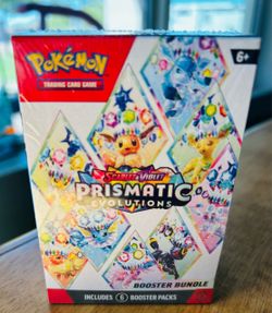 Pokémon Scarlet & Violet Prismatic Evolutions Booster Bundle