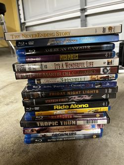Blu Ray Movies Lot
