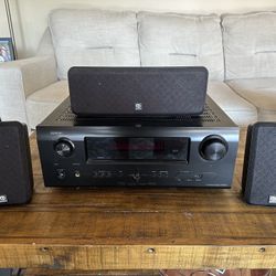 Home Theatre Surround Sound Stereo System - 6 Speakers 