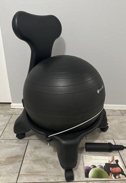 NEW Gaiam Classic Balance Ball Chair