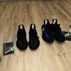 Yeezy 350 Black/Blue
