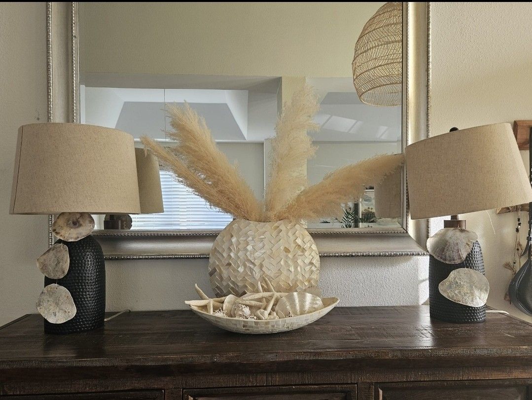 Vase, Mother Of Pearls