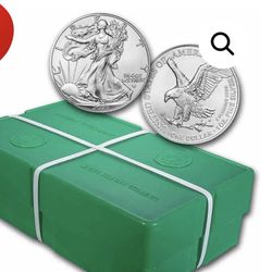 2018 1oz Silver Eagles Monsters box 