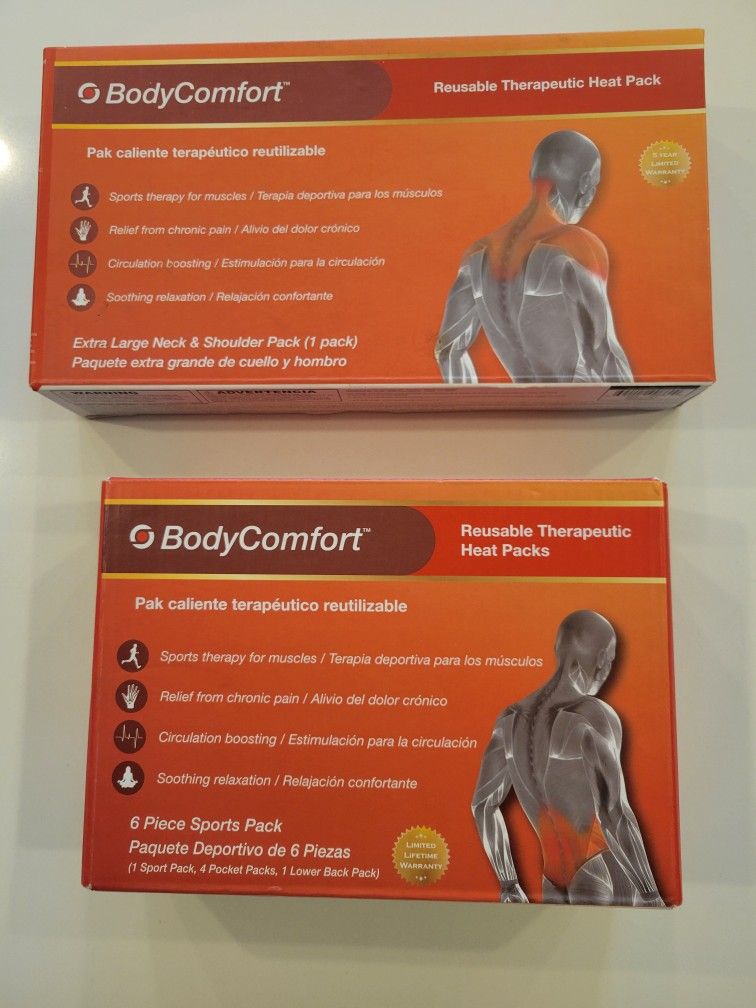 Theraputic Neck and Back Packs