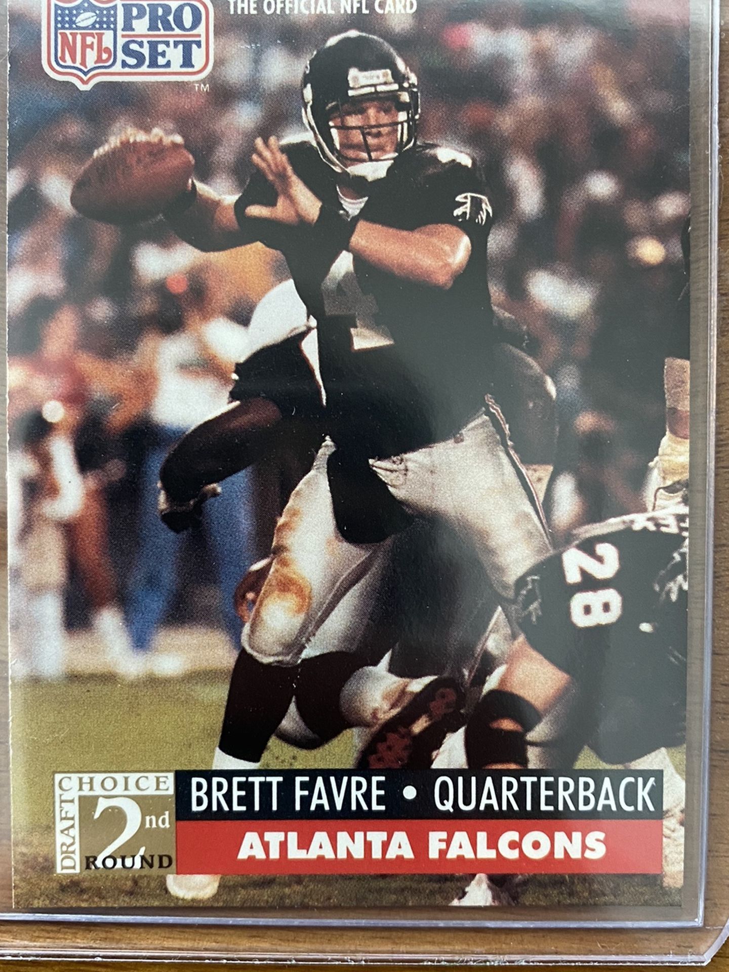 Brett Favre Rookie Card