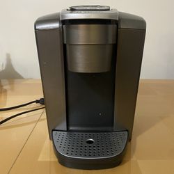 Keurig K-Elite Single-Serve K-Cup Pod Coffee Maker, Brushed Slate
