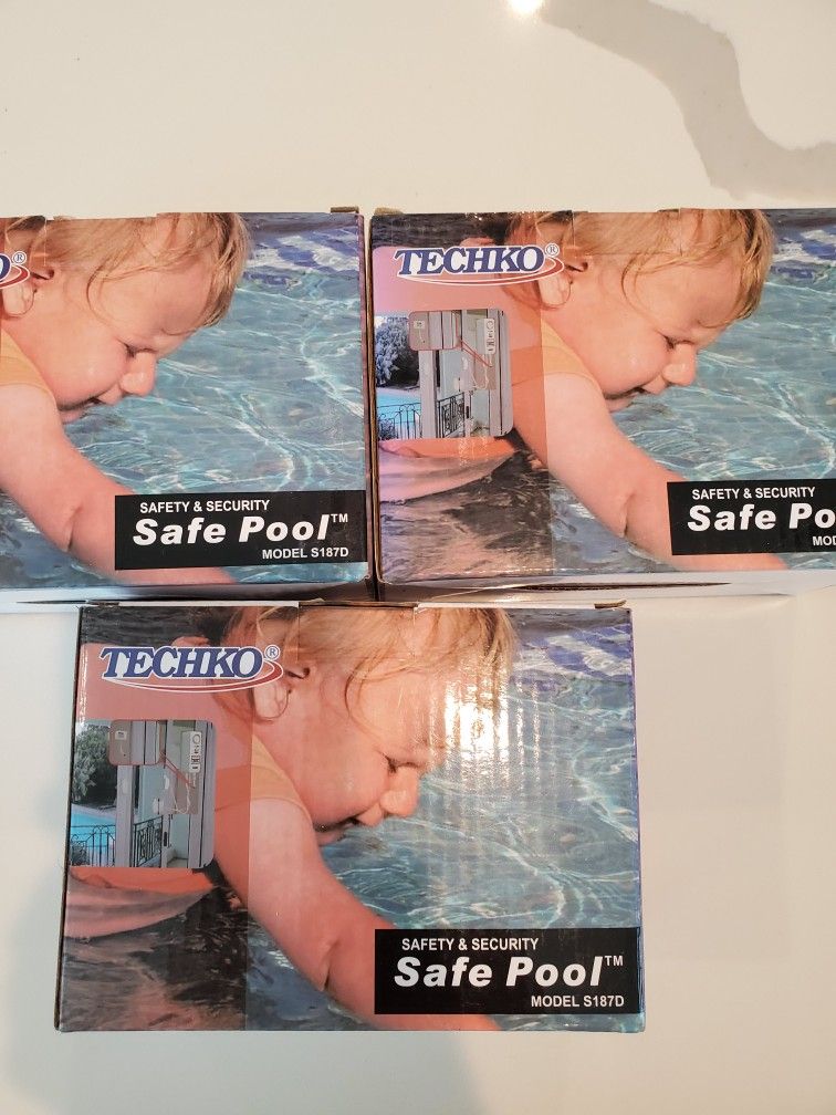 Pool Alarms Techko Safe Pool S187D For Inspection