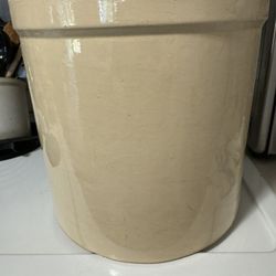 Crock For Preparing Pickles Etc