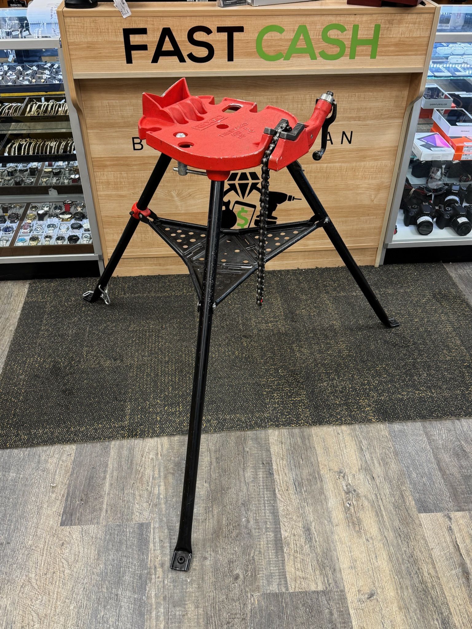 Ridgid 36273 Portable TRISTAND Chain Vise
