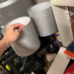 Table Lamps 2 For $6 Like New