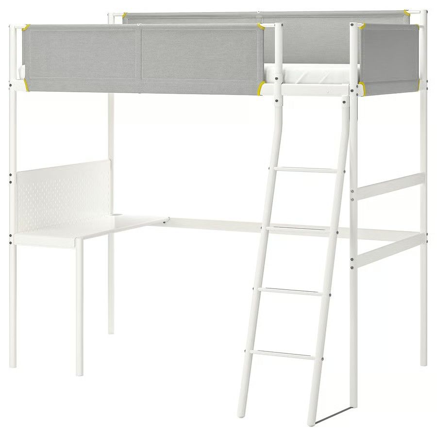 Vitval Loft Bed With Desk1