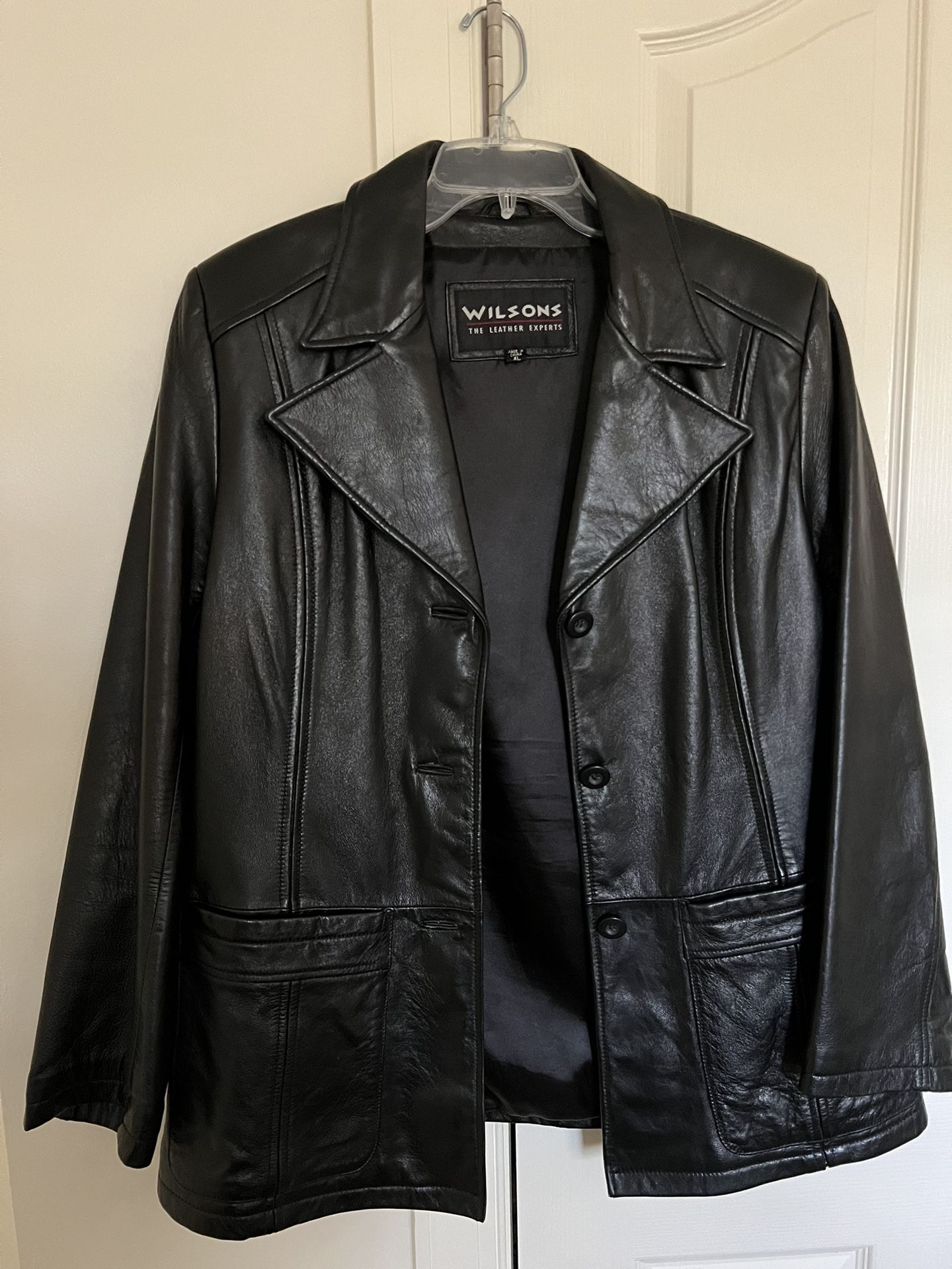 Wilsons Women’s Black Leather Jacket