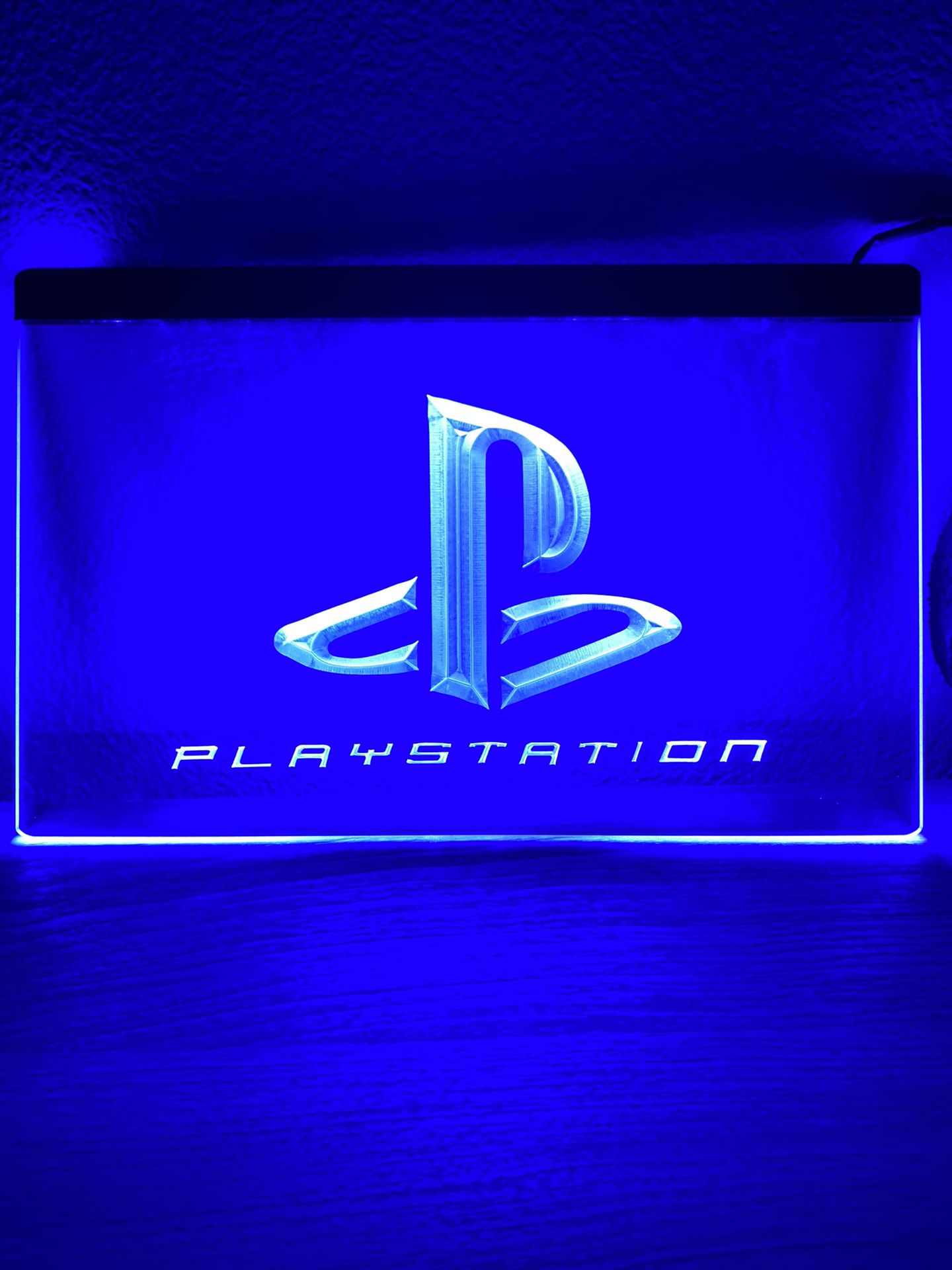 PlayStation PS4 PS5 Supreme LED Neon Display Sign - Gamer GameStop Twitch Stream Xbox Ninja Sony
