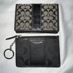 Coach Wallet And Card Holder $15