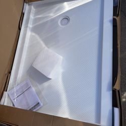 New In Box 48”x34” SHOWER BASE 